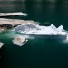Glaces sur le lac de l'Eychauda