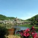 VTT � Estaing, plus beau village de France