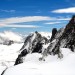 Depuis l'Aiguille du Midi sur les massifs
