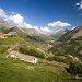 La route en s'�loignant un peu de La Grave
