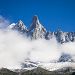 Les Drus depuis la vall�e de Chamonix