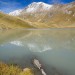 Lac du Gol�on dans les Alpes
