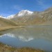 Lac du Gol�on dans les Alpes