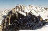 Aiguille Verte depuis l'Aiguille du Midi
