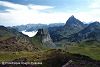 Ossau, Cat�rau et son lac depuis le Pic des Moines