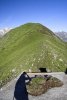 Bergons depuis le toit de la cabane de Bachebirou