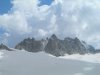 Aiguilles Dor��es depuis le refuge du Trient