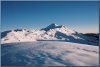 Le Montaigu depuis le pic de Barran