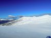 Hautacam sous le beau temps et la neige dans les Pyr�n�es
