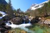 Petite cascade dans la vall�e de Lutour
