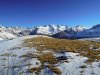 Randonn�e en raquettes dans les Pyr�n�es, vers le Pourteillou