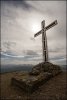 Croix au sommet de la Dent de Crolles