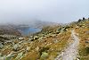 Randonn�e dans les Pyr�n�es : lac Estagnol