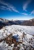Sommet du Bergons en hiver
