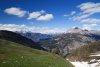 En descendant du col d'Allos