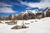 Mont Pelat depuis le lac d'Allos