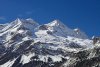 Face nord du Taillon sous la neige