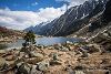 Randonn�e au lac d'Estom