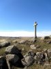 Croix devant le Lac de Saint And�ol, Aubrac