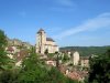 Saint Cirq Lapopie dans le Lot