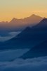 Coucher de soleil depuis le Tourmalet