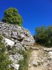 Chemin qui monte � l'Ermitage de Sainte Enimie