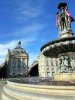 La Place de la Bourse et la Fontaine des 3 Graces, � Bordeaux