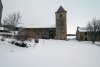 D�merie d'Aubrac sous la neige