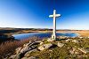 Lac de Saint-And�ol et sa croix