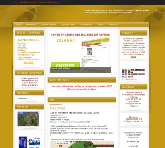 Maison d'informations du parc national de Corse � Ajaccio