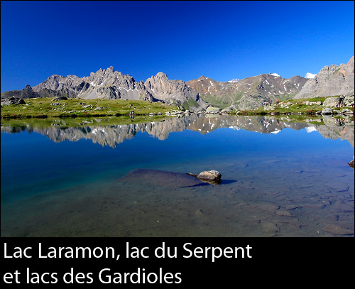 Lacs Laramon, du Serpent et des Gardioles