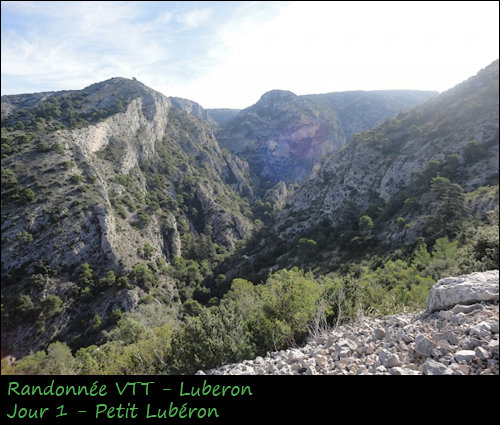 Randonnée VTT - Luberon - Jour 1 - Petit Lubéron