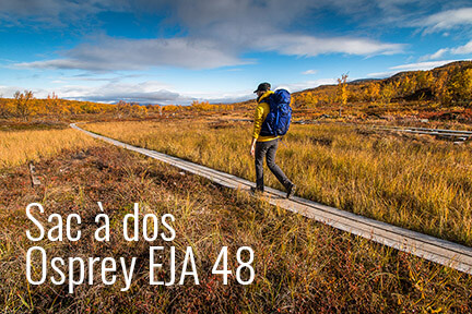 Test et avis Test du sac à dos Osprey Eja 48 Test : Test du sac à dos Osprey Eja 48