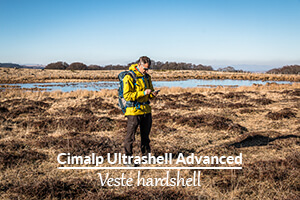 Test et avis Test de la veste Cimalp Ultrashell Advanced Test : Test de la veste Cimalp Ultrashell Advanced