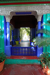Balade dans le Jardin Majorelle à Marrakech