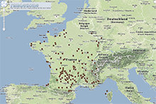 La carte des plus beaux villages de France Actualité : La carte des plus beaux villages de France