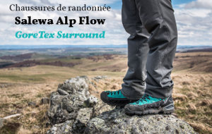 Test et avis Test des chaussures Salewa Alp Flow Gtx Surround Test : Test des chaussures Salewa Alp Flow Gtx Surround
