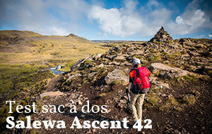 Test et avis Test du sac à dos Salewa Ascent 42 Test : Test du sac à dos Salewa Ascent 42