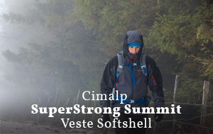 Test et avis Veste Softshell Cimalp SuperStrong Summit Test : Veste Softshell Cimalp SuperStrong Summit