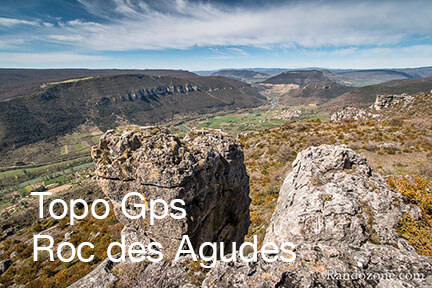 Actualit&eacute; : Topo Gps Roc des Agudes depuis Liaucous