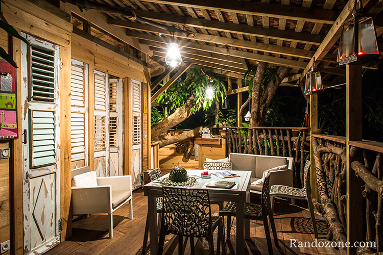 Terrasse de nuit