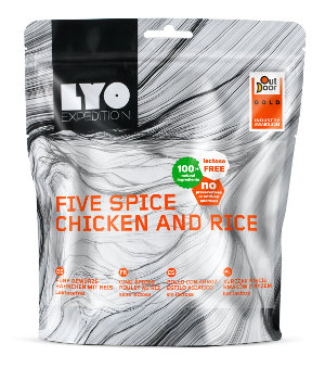 Test Lyo Food Cinq pices Poulet au riz