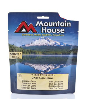 Mountain House Chili Con Carne Test Mountain House Chili Con Carne
