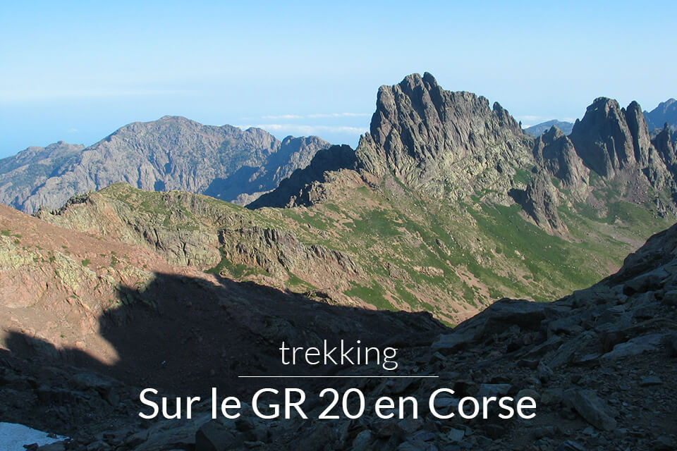 Sur le GR 20 en Corse