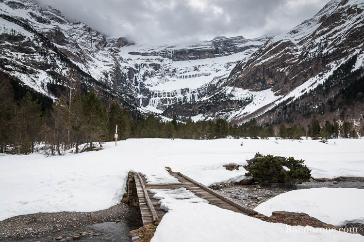 Cirque de Gavarnie en hiver