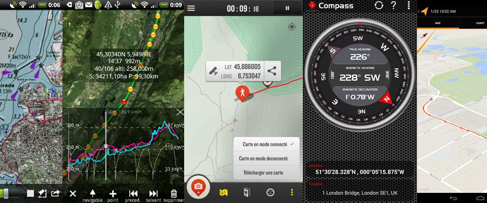Applications mobiles pour randonner avec votre smartphone