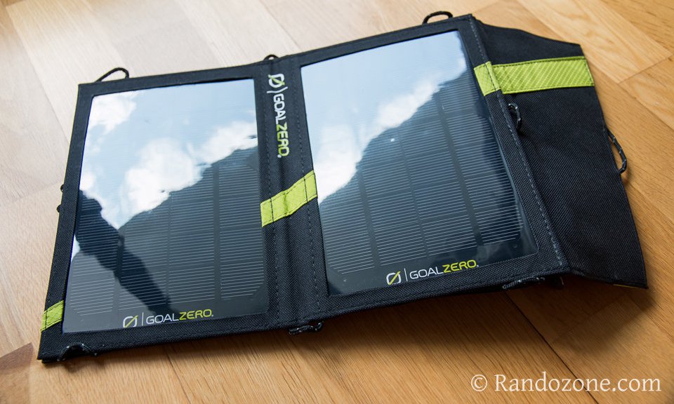 Chargeur solaire pour la randonne et le trekking