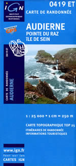 Carte IGN Top 25 n0419 ET