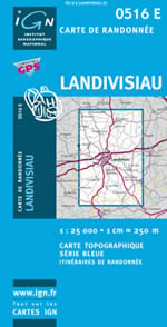 Carte IGN Top 25 n0516 ET