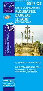 Carte IGN Top 25 n0517 OT